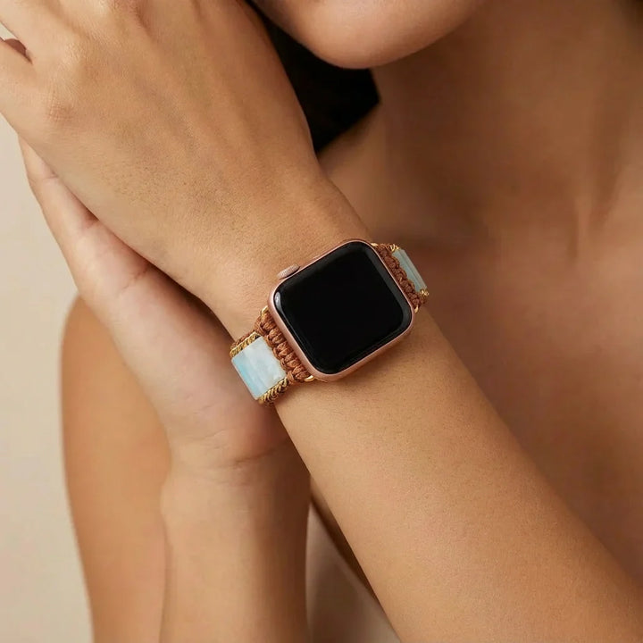 Violet | Amazonite Honesty Apple Watch Band