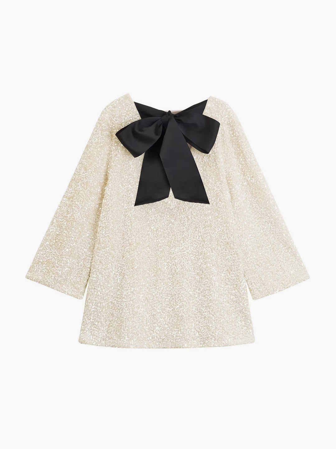 Sequins Velvet Bowknot Mini Dress - Women's Fashion Australia | Jarah Melbourne