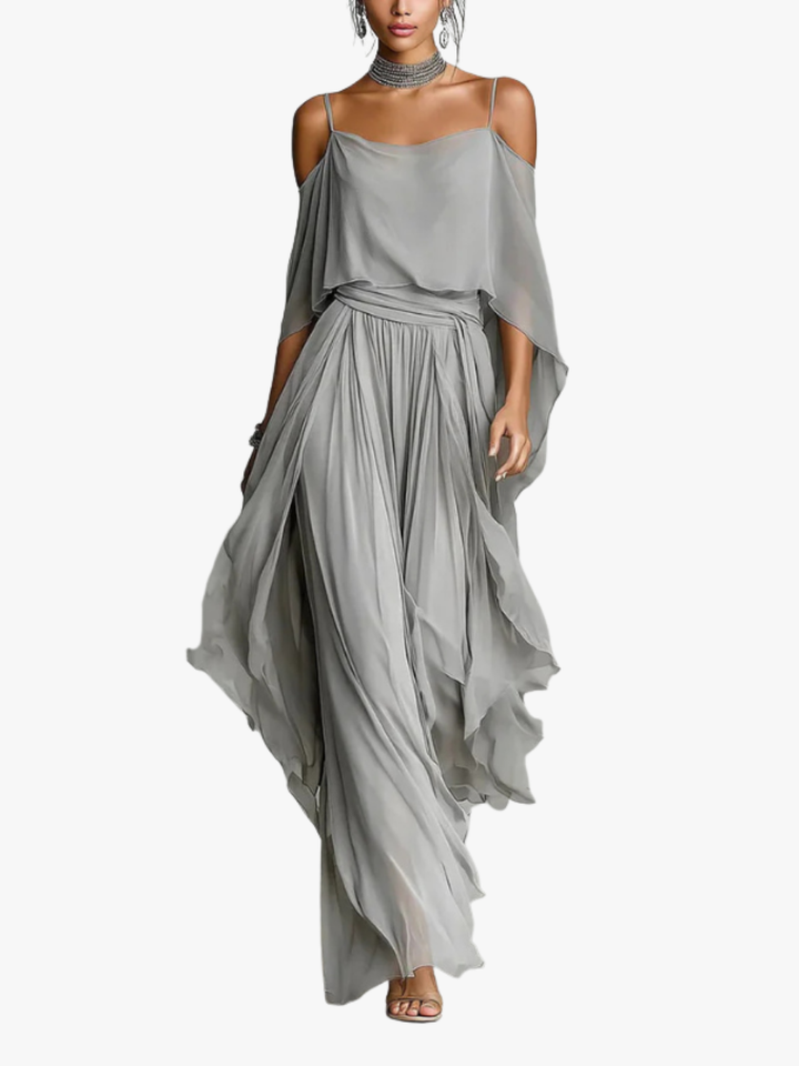 Rosa | Flowy Chiffon Set