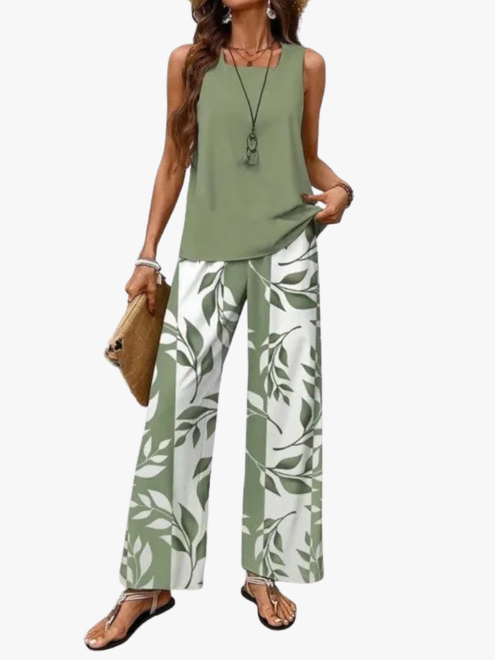 Faye | Sleeveless Summer Set