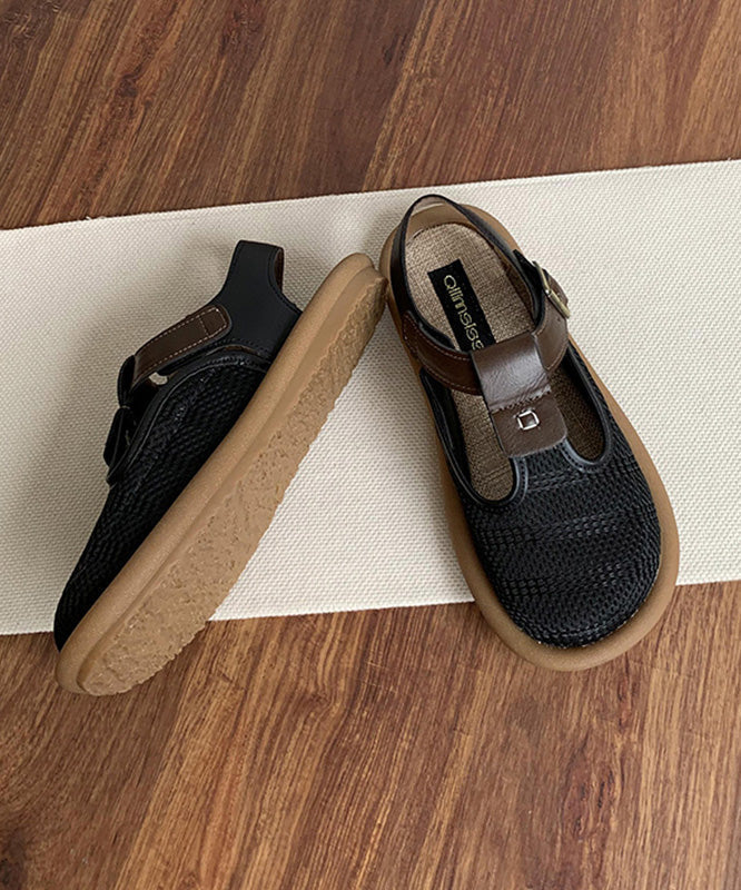 Beige Mesh Casual Hiking Sandals