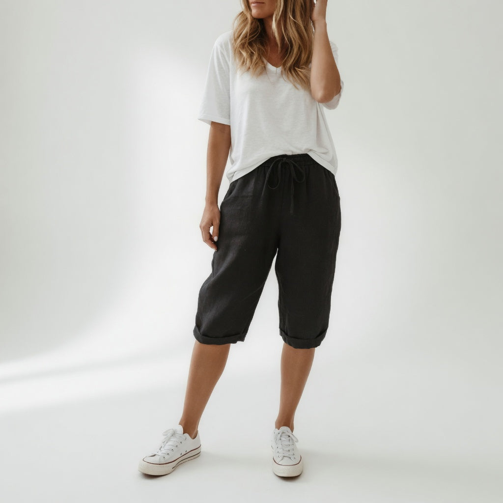 Fernande | Casual Cotton Bermuda Shorts