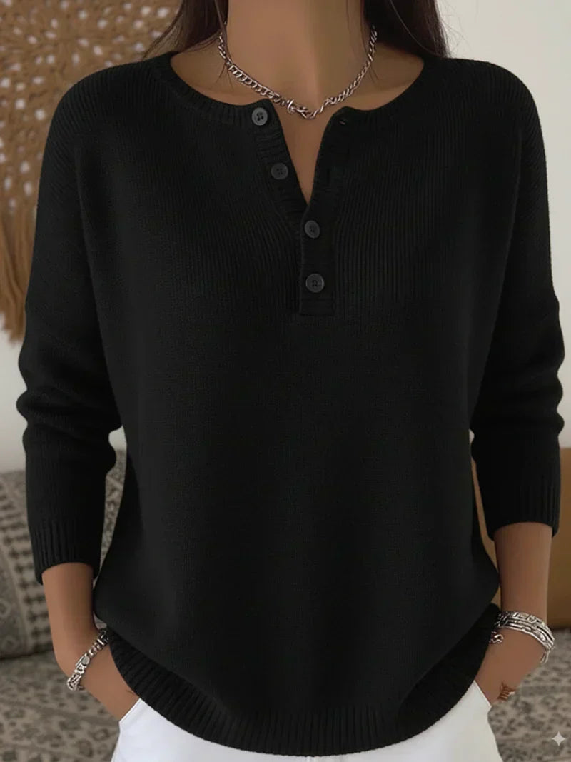 Beatrice | Everyday Button-Up Knit