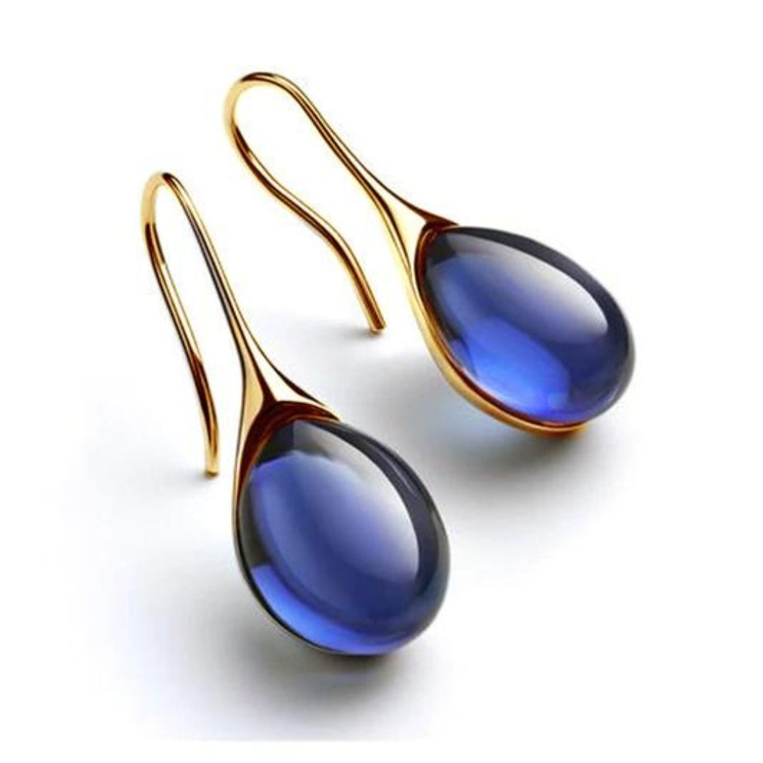 Daphne | Crystal Hanging Earrings