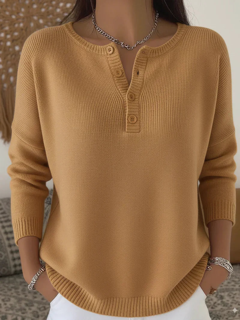 Beatrice | Everyday Button-Up Knit
