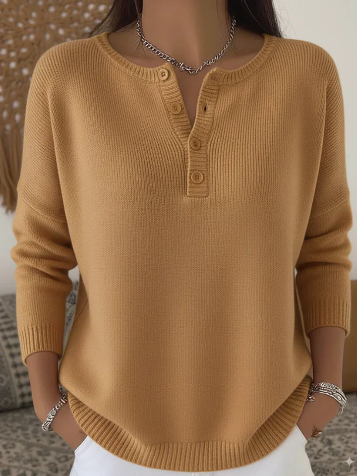 Beatrice | Everyday Button-Up Knit