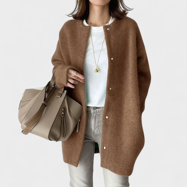 Open Front Knit Cardigan