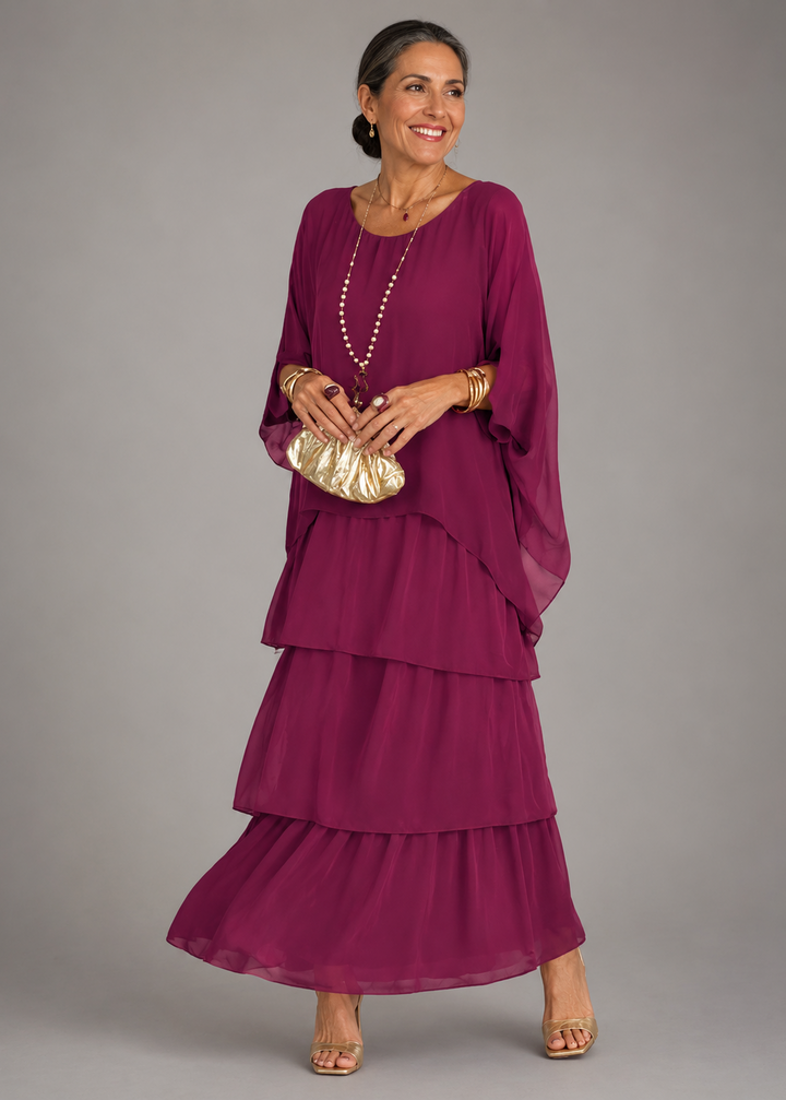 Lara | Elegant Flowing Maxi Dress