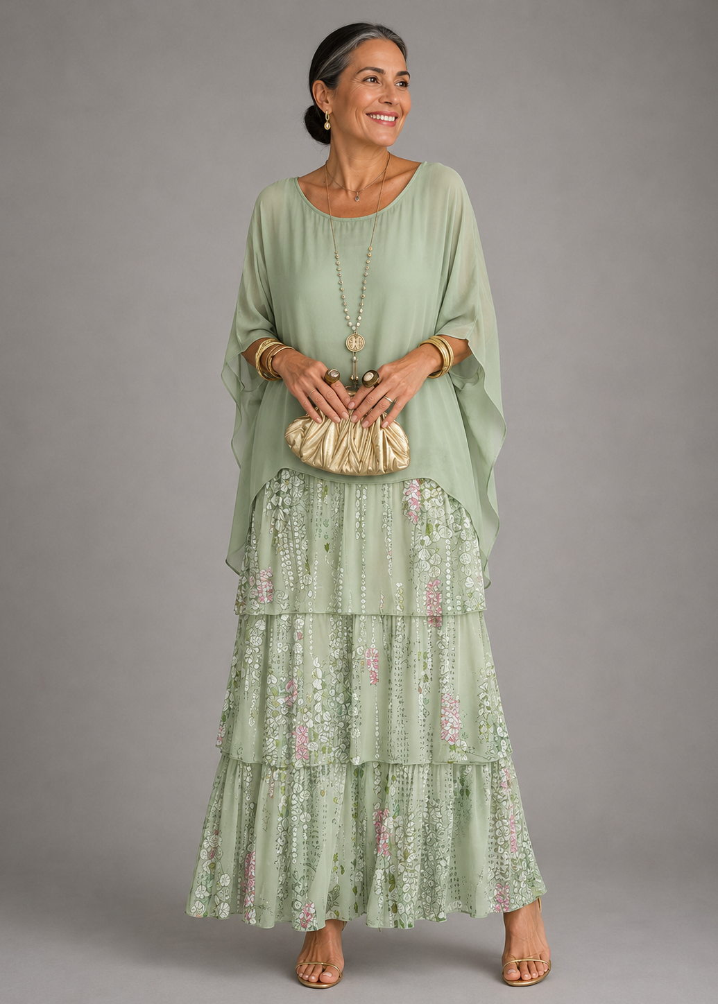 Lara | Elegant Flowing Maxi Dress