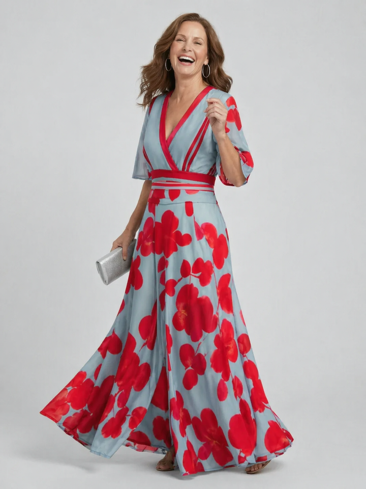 Athena | Floral Maxi Dress