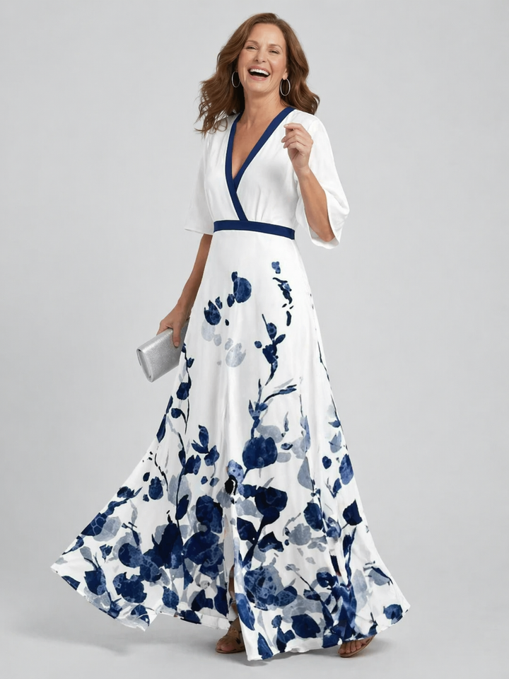 Athena | Floral Maxi Dress