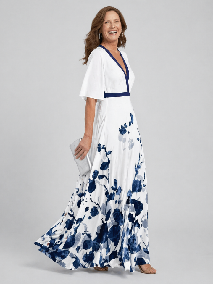 Athena | Floral Maxi Dress