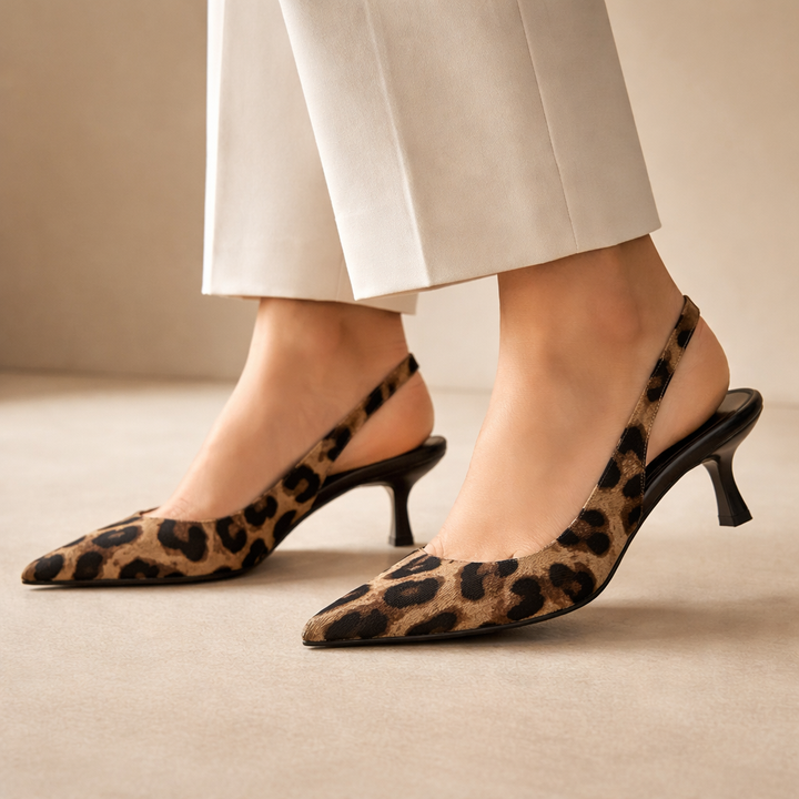 Sienna | Slingback Kitten Heel