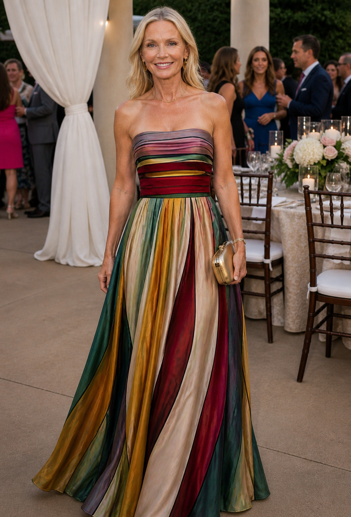 Sofia Strapless A-Line Dress