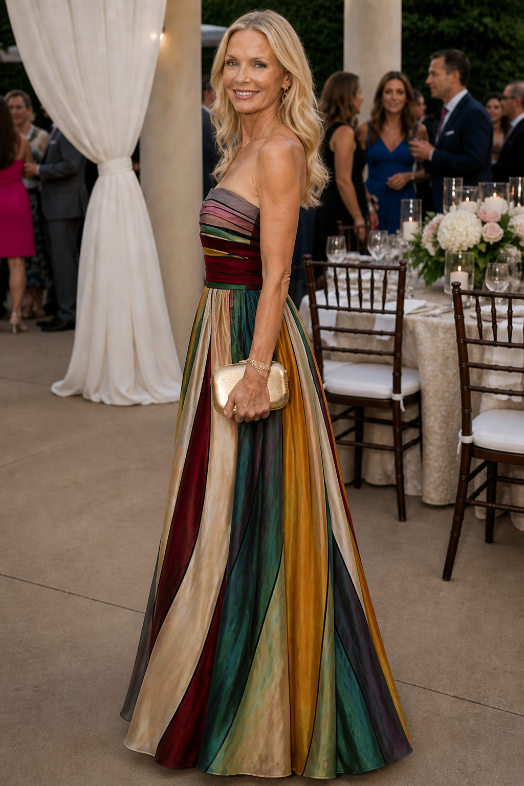 Sofia Strapless A-Line Dress