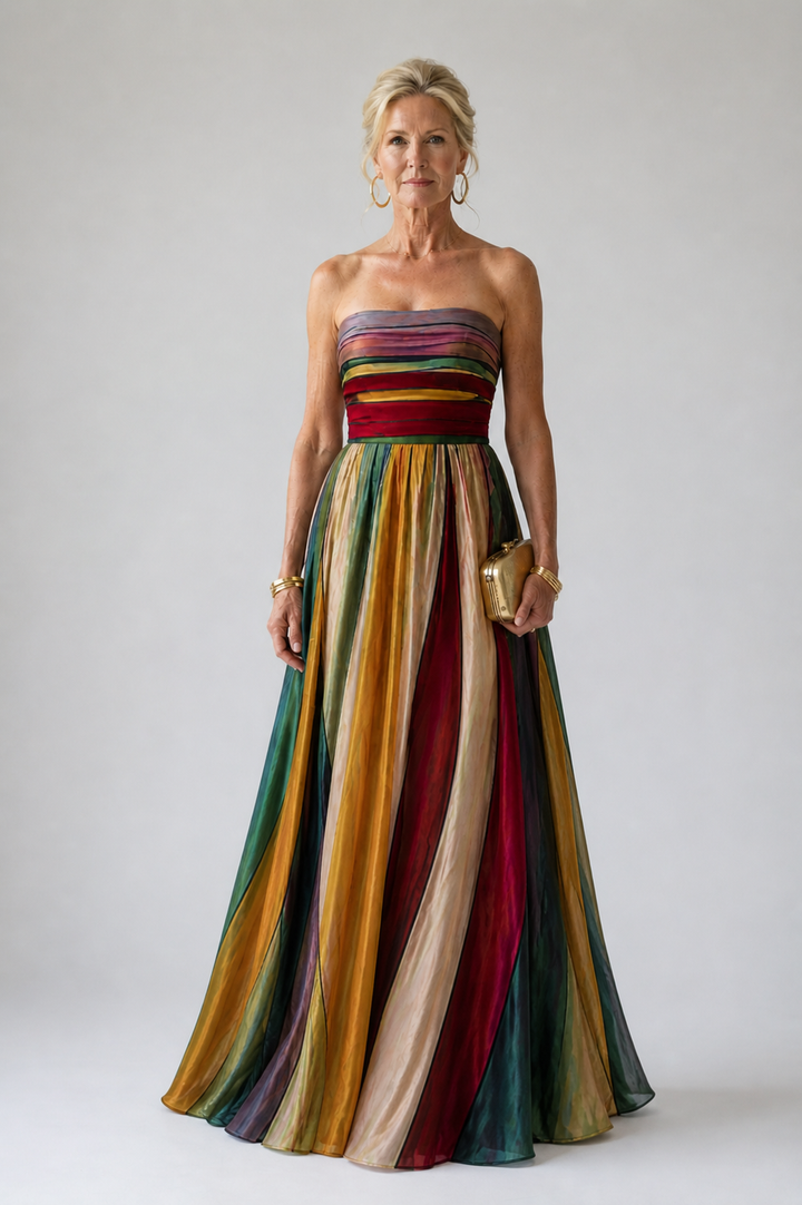 Sofia Strapless A-Line Dress