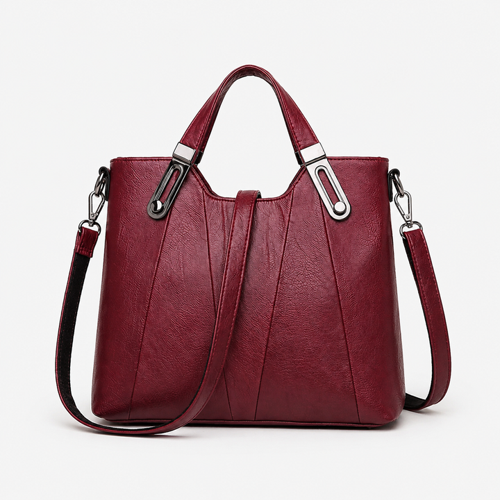 Sienna | Classic Leather Handbag