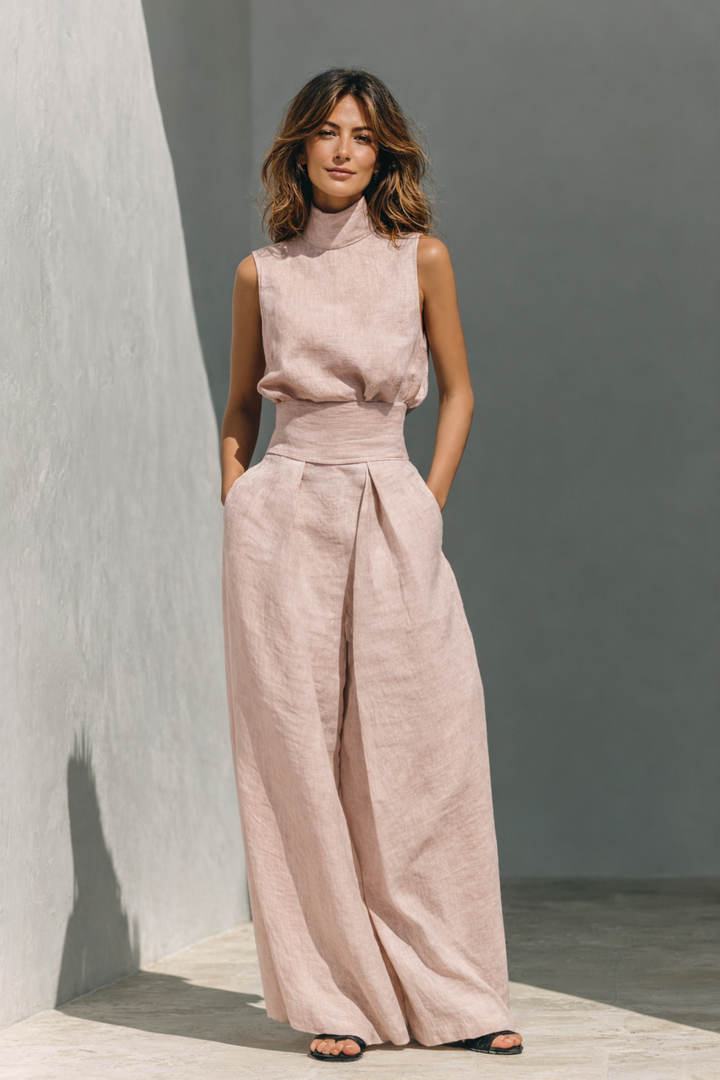 Olive | Relaxed Linen Set