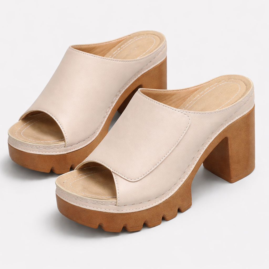 Platform Heeled Sandals