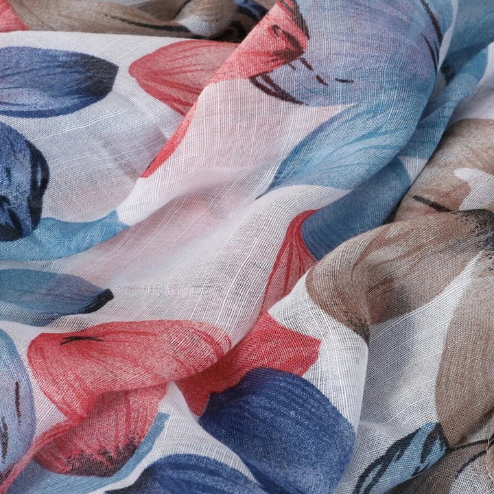 Rosalie | Casual Floral Print Scarf