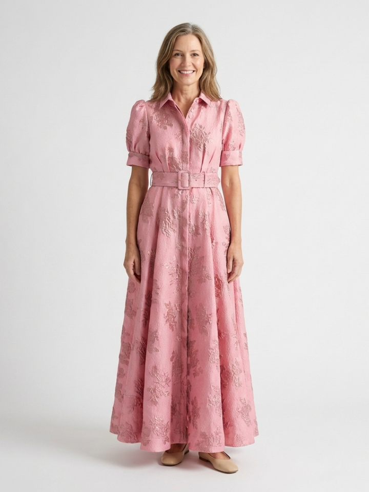 Jia | Structured Maxi Dress