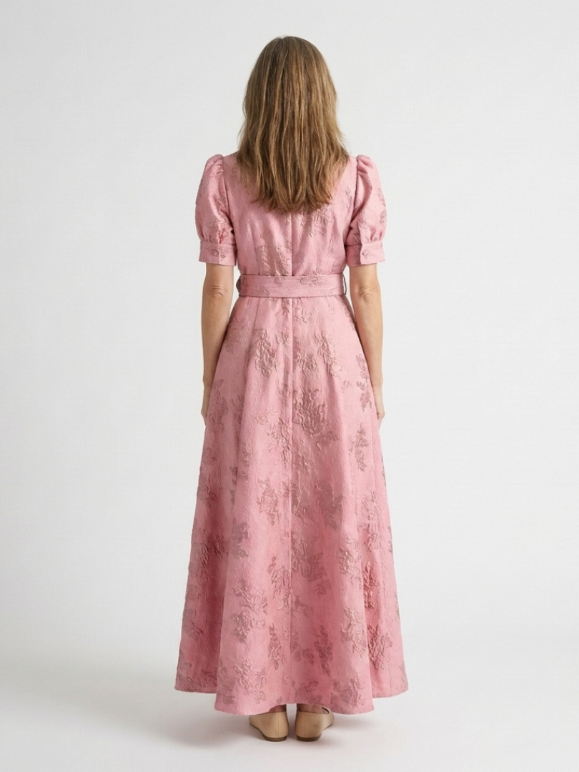 Jia | Structured Maxi Dress