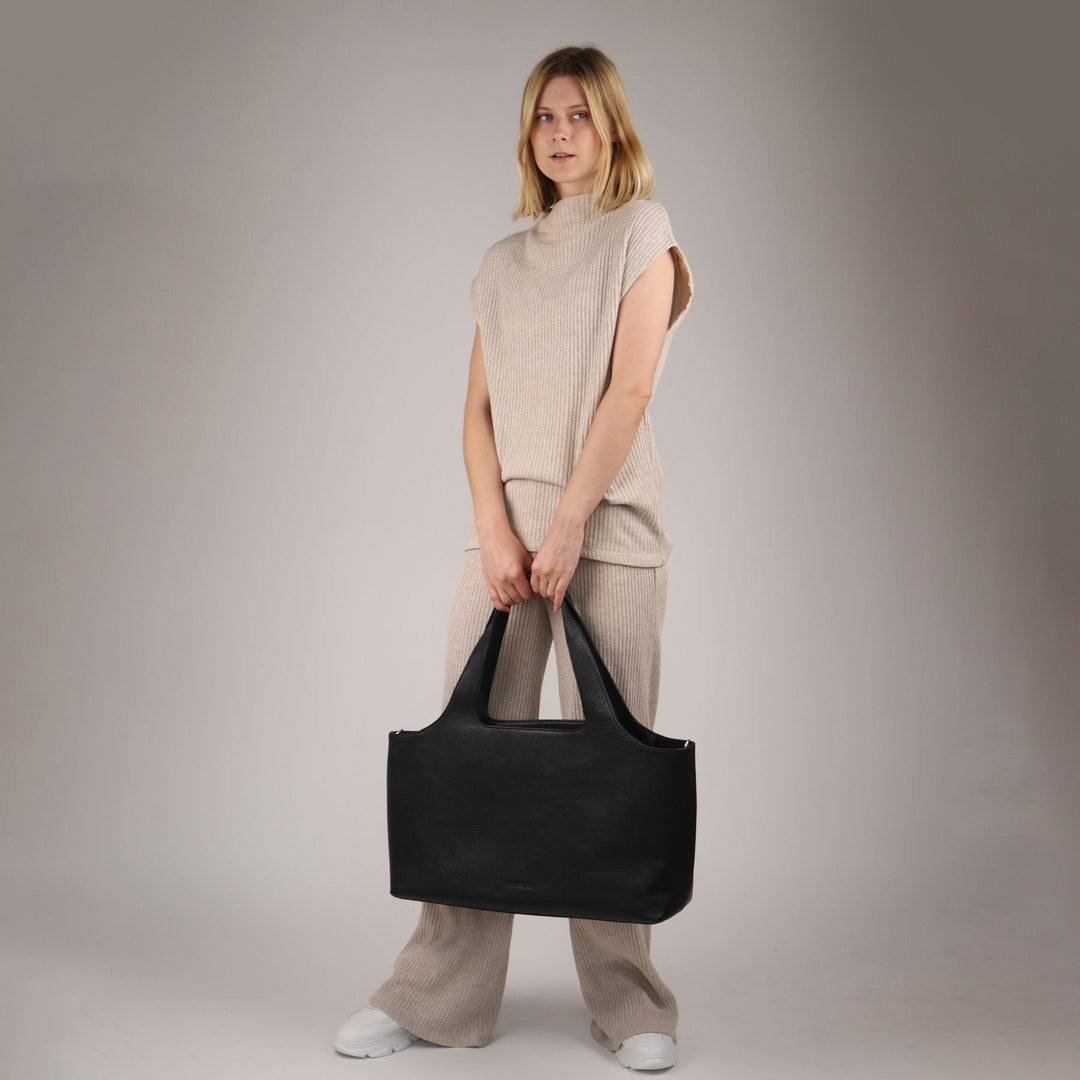 Add On Tote NEA 16" Nappa Leather