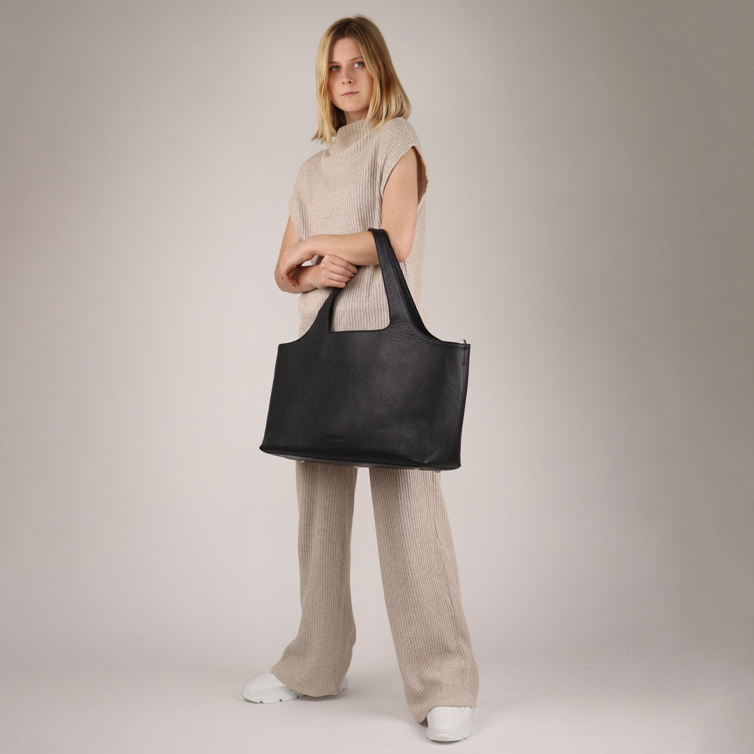 Add On Tote NEA 16" Nappa Leather