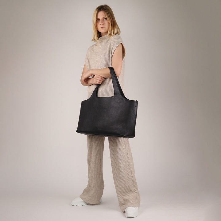 Add On Tote NEA 16" Nappa Leather