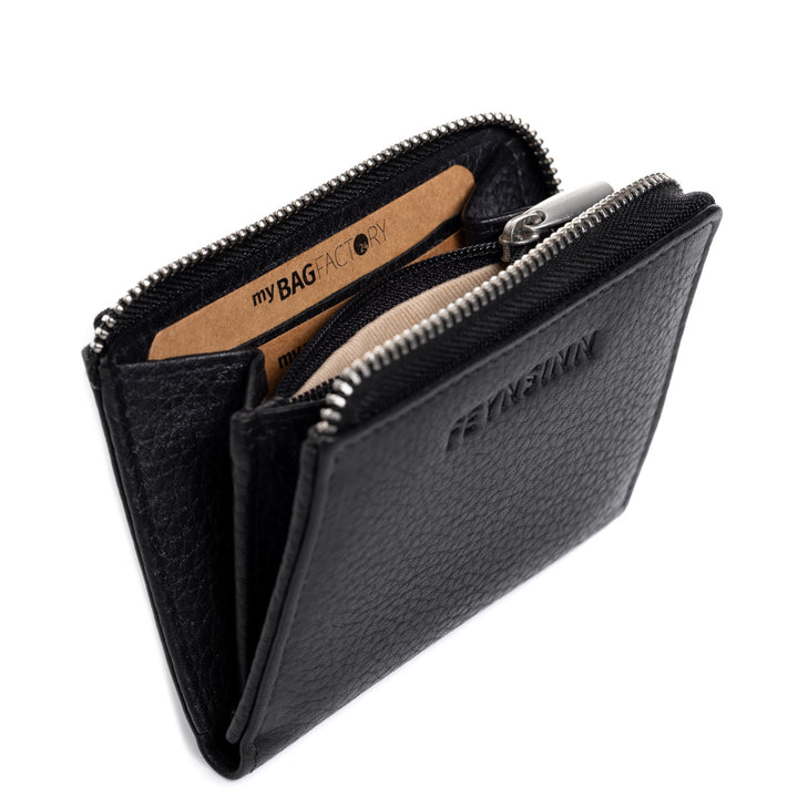 FEYNSINN Handbag Leather 5 Piece NEA Nappa Leather BERLIN Add On Black Grey Brown