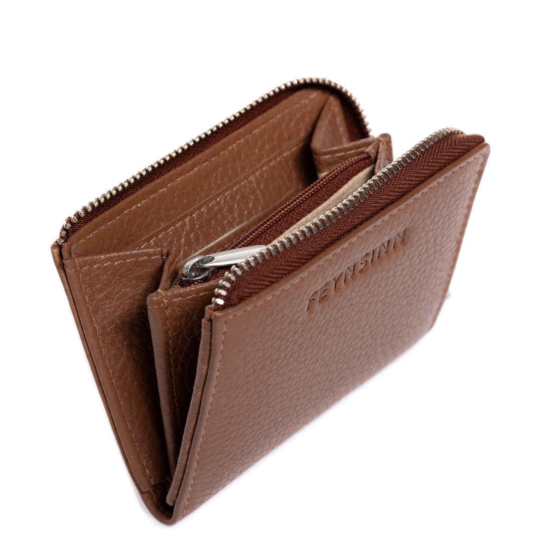 FEYNSINN Handbag Leather 5 Piece NEA Nappa Leather BERLIN Add On Black Grey Brown