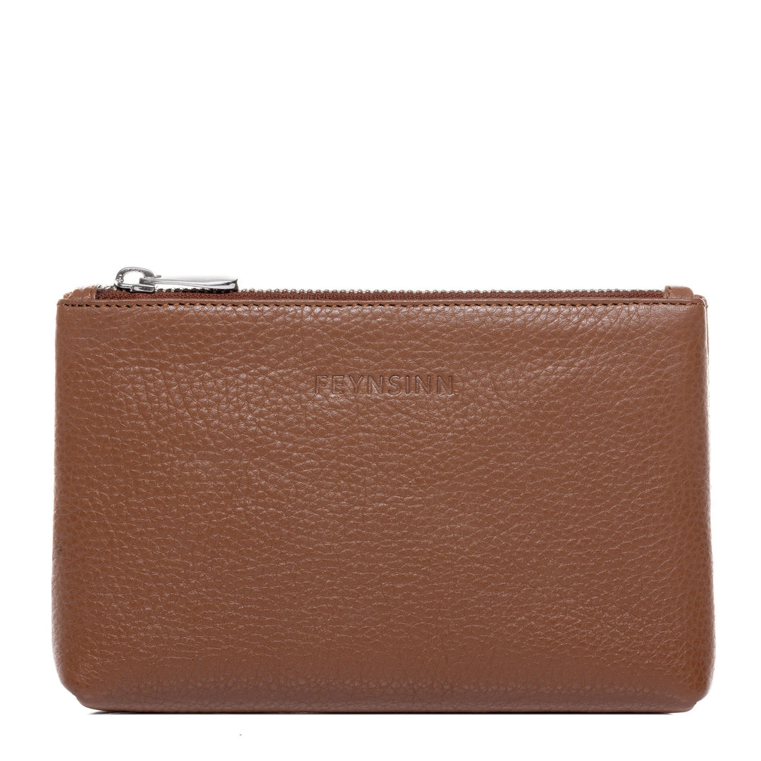 FEYNSINN Handbag Leather 5 Piece NEA Nappa Leather BERLIN Add On Black Grey Brown