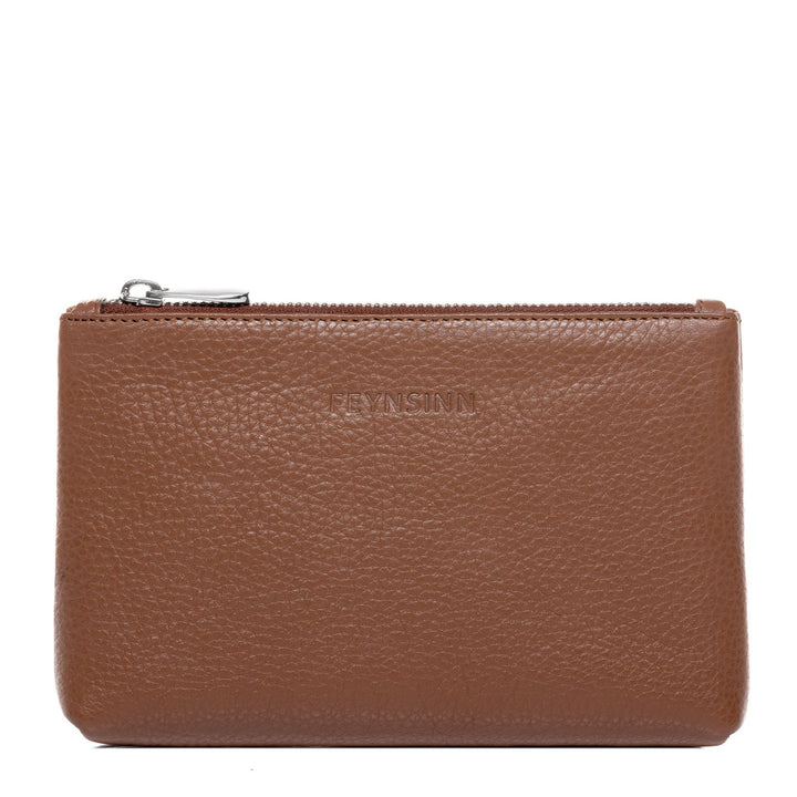 FEYNSINN Handbag Leather 5 Piece NEA Nappa Leather BERLIN Add On Black Grey Brown