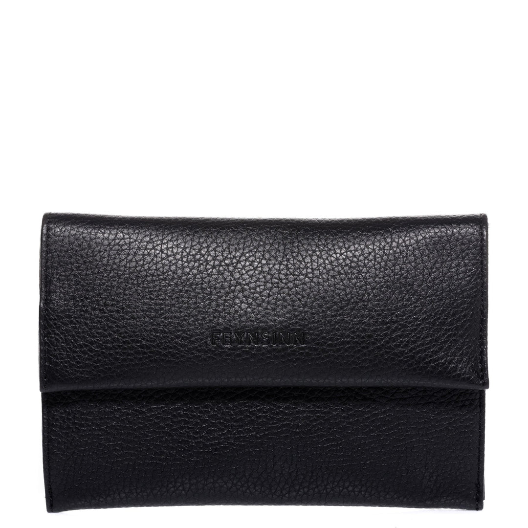 FEYNSINN Handbag Leather 5 Piece NEA Nappa Leather BERLIN Add On Black Grey Brown
