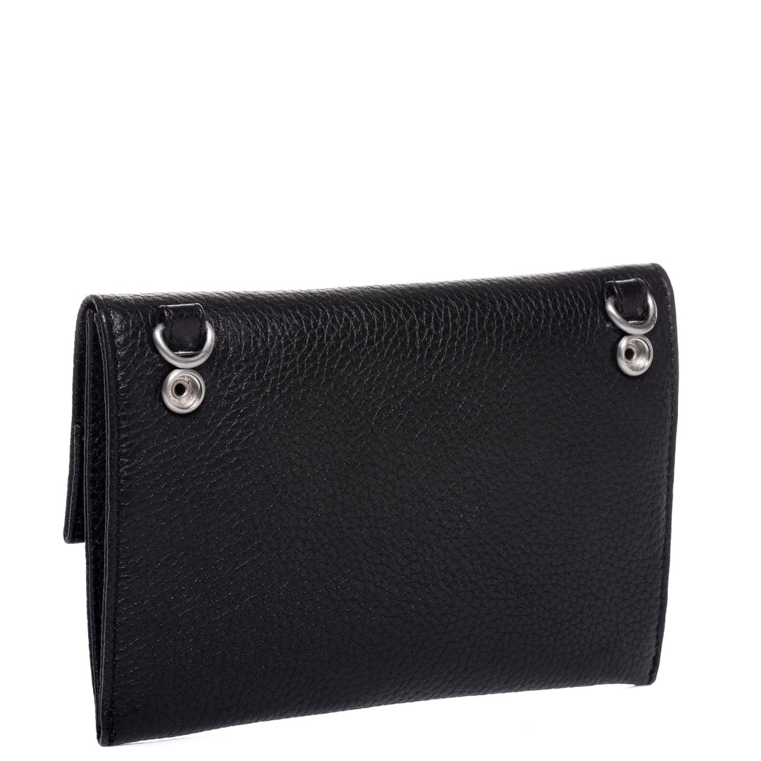 FEYNSINN Handbag Leather 5 Piece NEA Nappa Leather BERLIN Add On Black Grey Brown
