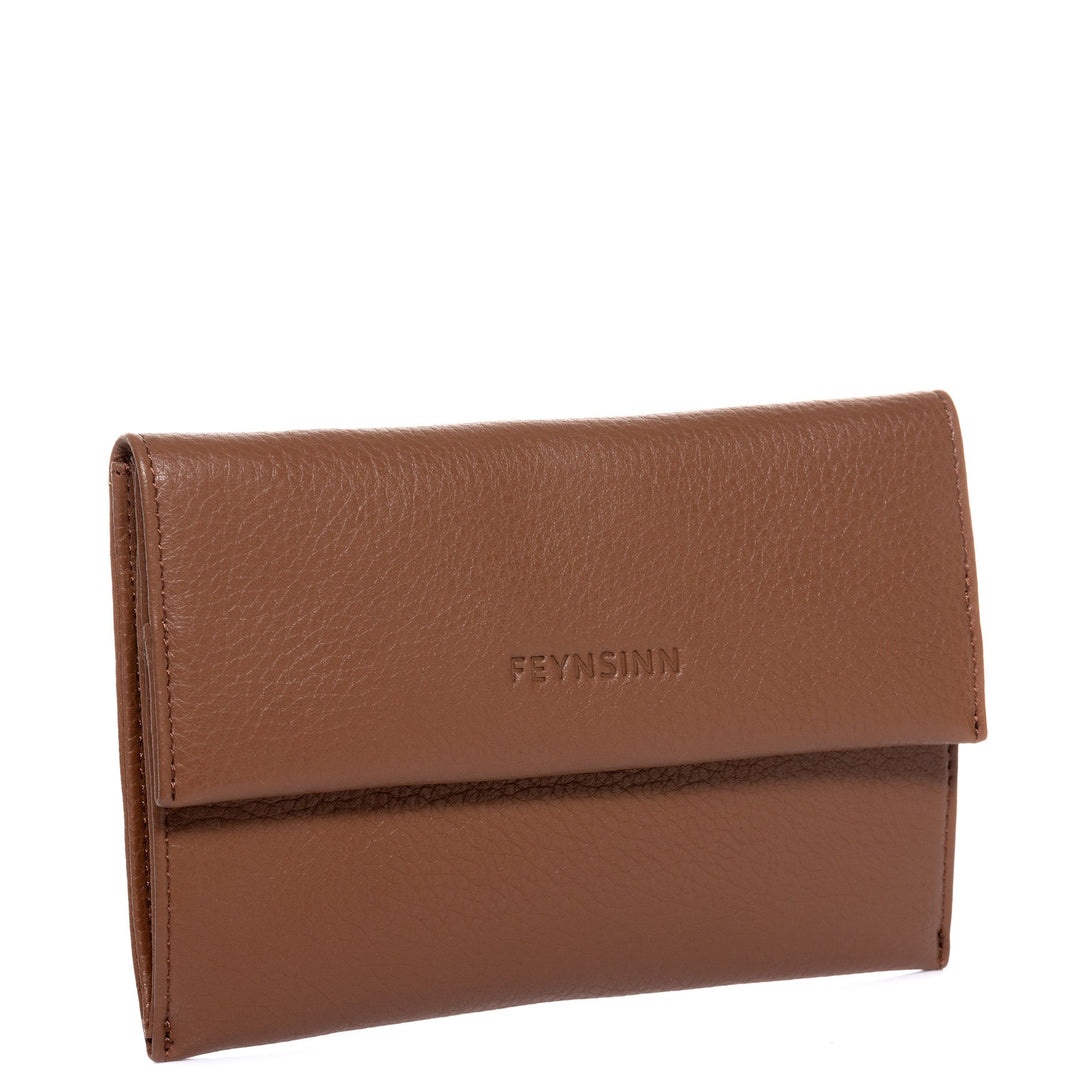 FEYNSINN Handbag Leather 5 Piece NEA Nappa Leather BERLIN Add On Black Grey Brown