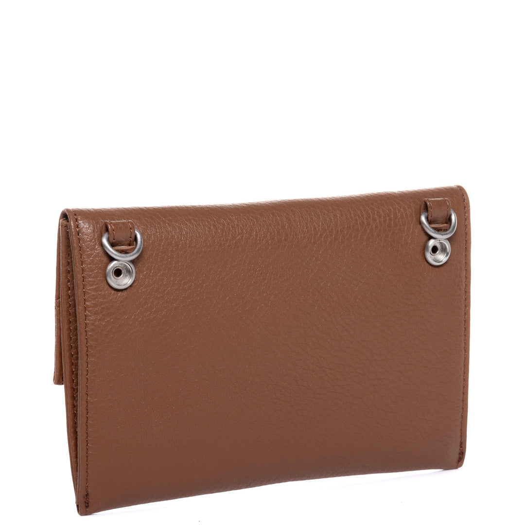 FEYNSINN Handbag Leather 5 Piece NEA Nappa Leather BERLIN Add On Black Grey Brown