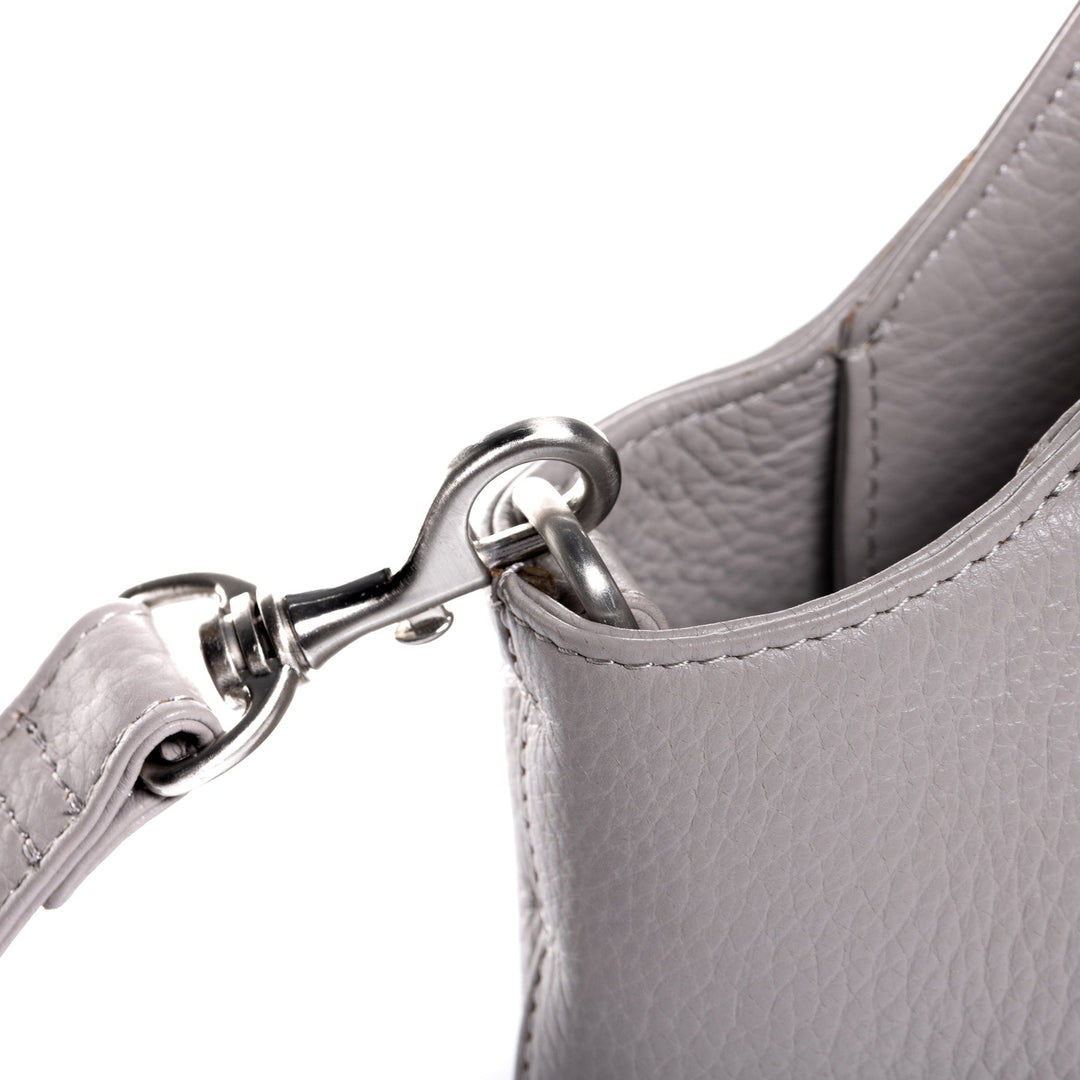 FEYNSINN Handbag Leather 5 Piece NEA Nappa Leather BERLIN Add On Black Grey Brown