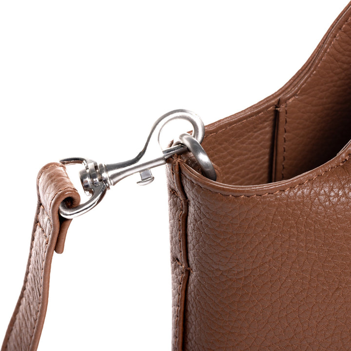 FEYNSINN Handbag Leather 5 Piece NEA Nappa Leather BERLIN Add On Black Grey Brown