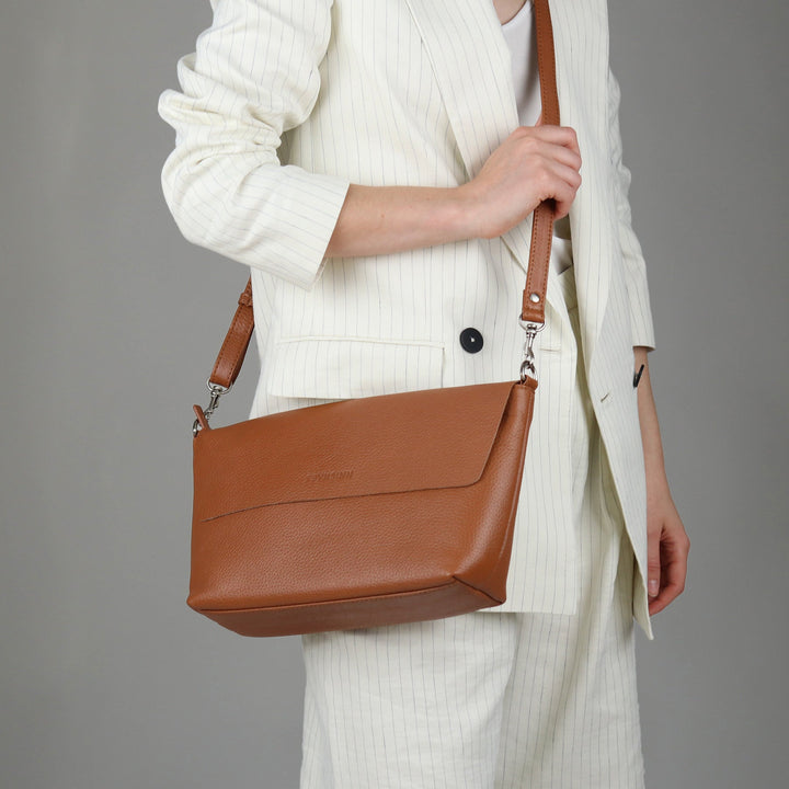 Pearl | Leather Crossbody Bag