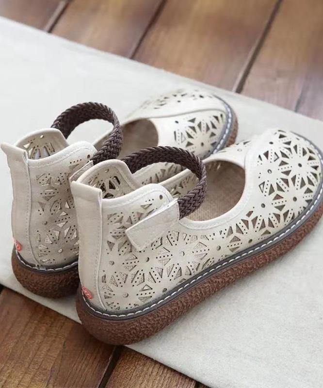 Faux Leather Khaki Water Sandals Buckle Strap Best Sandals for Hiking