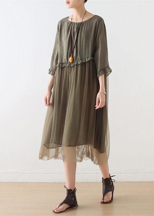 Elegant Maxi Dresses Made of Black Tulle Patchwork Chiffon Summer Dresses - Limited Stock