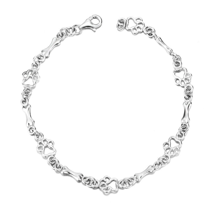 Liora™ | Bracelet with Paw and Bone Charms