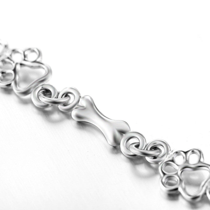 Liora™ | Bracelet with Paw and Bone Charms