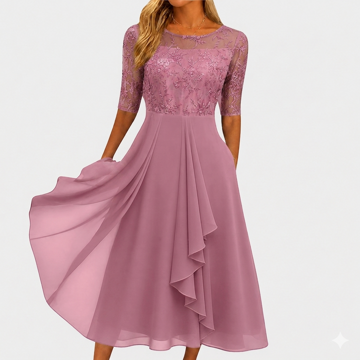Blanca Elegant Lace Dress