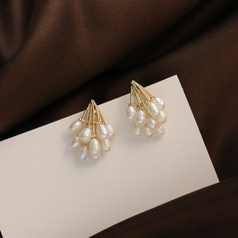Odile | Pearl Rain Earrings