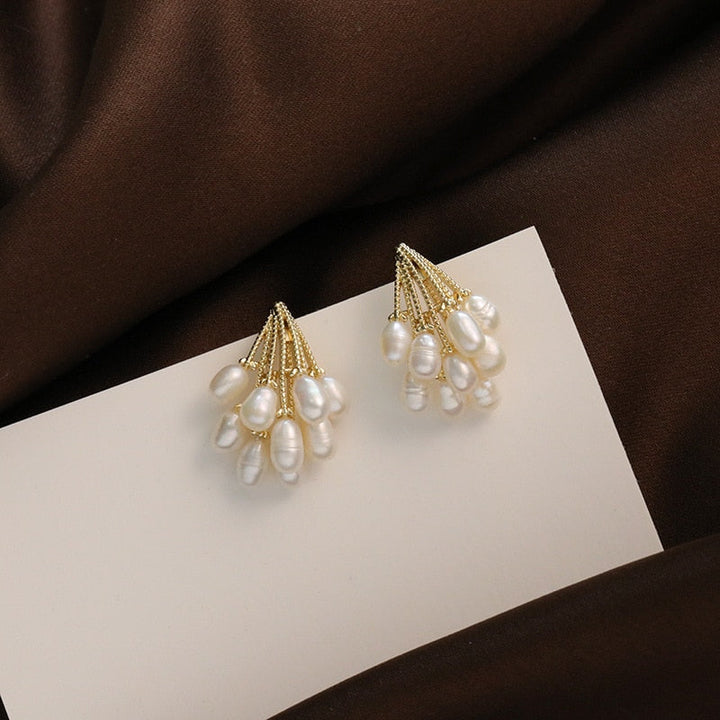 Odile | Pearl Rain Earrings