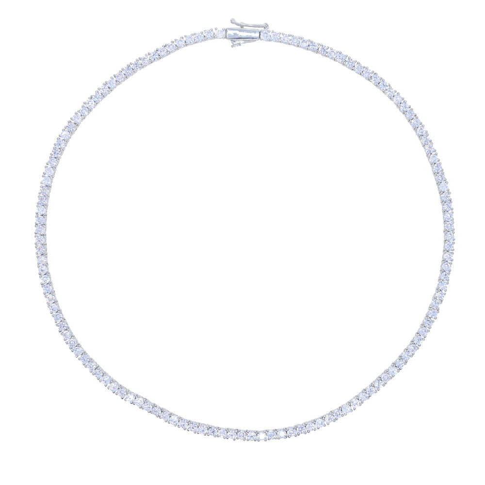 Never Basic Tennis Necklace