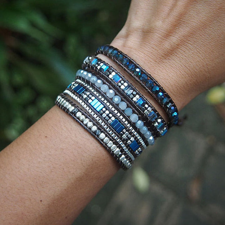 Iris | Hematite Harmony Bracelet