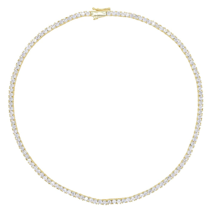 Never Basic Tennis Necklace